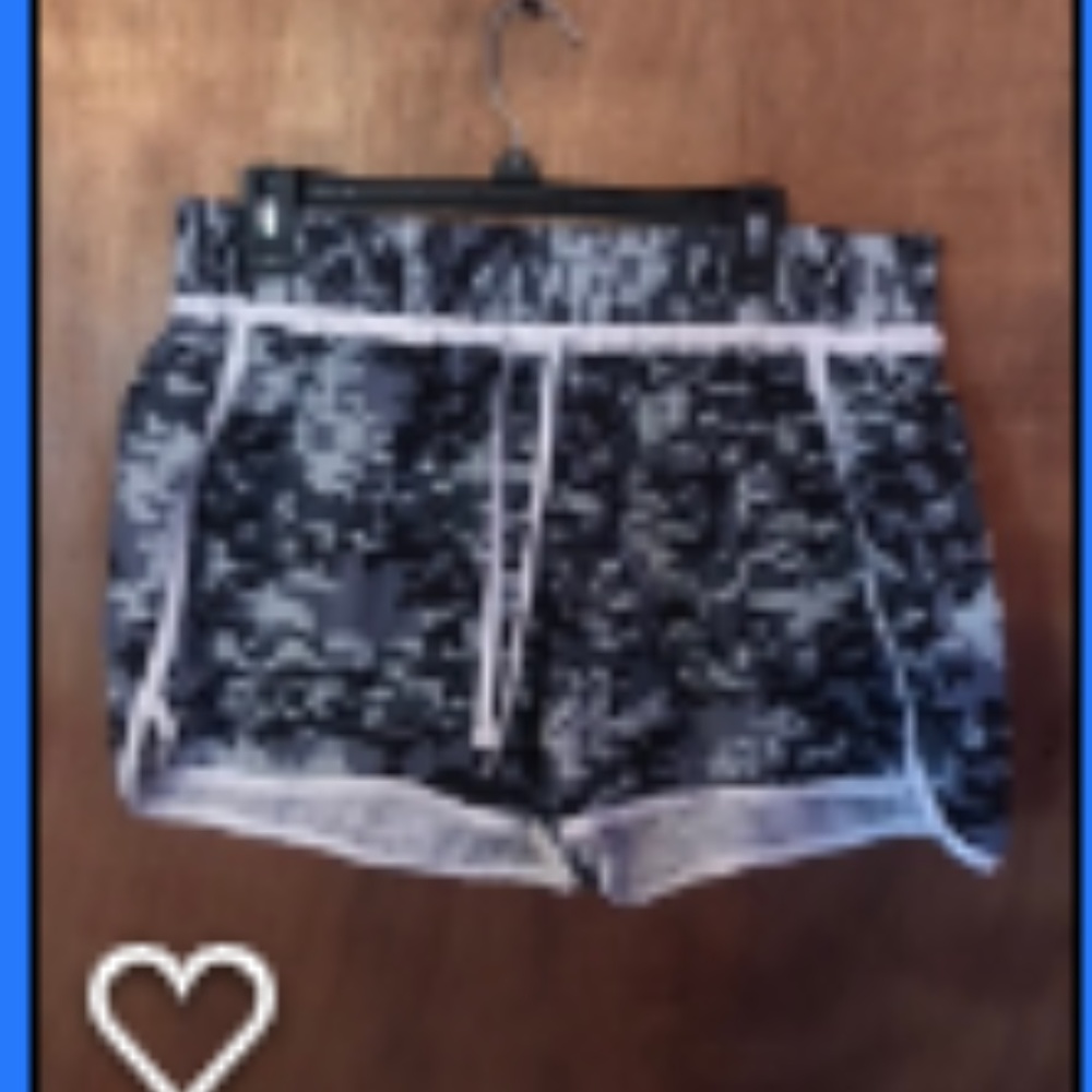Camo Drawstring Shorts